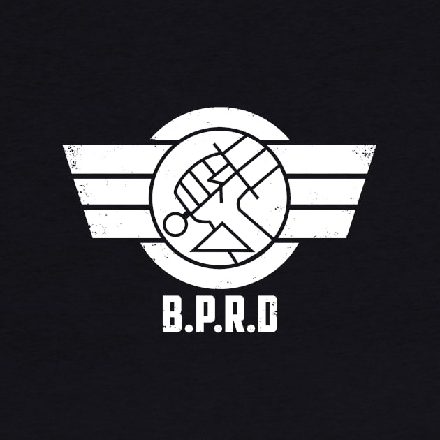 BPRD (White) by Nerdology